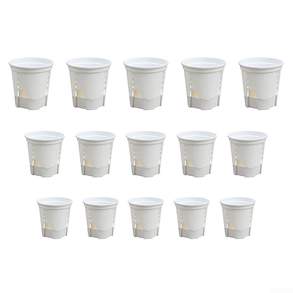 Pflanztopf Set für Innen & Außen 15 Stück(White)
