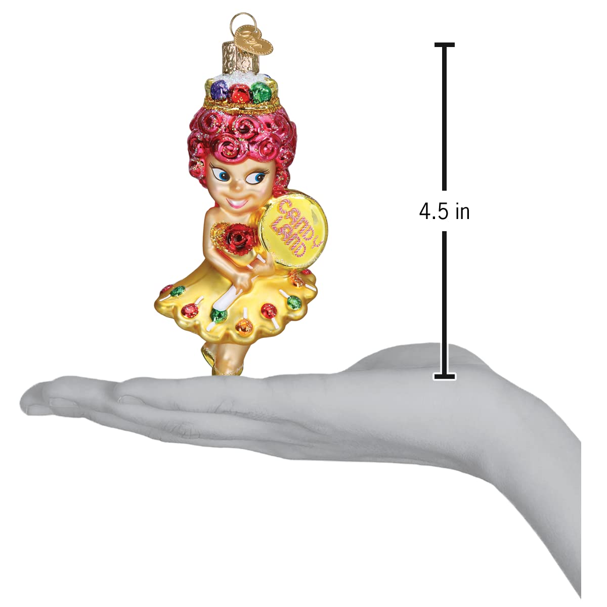 Amazon.com: Old World Christmas Princess Lolly Glass Blown
