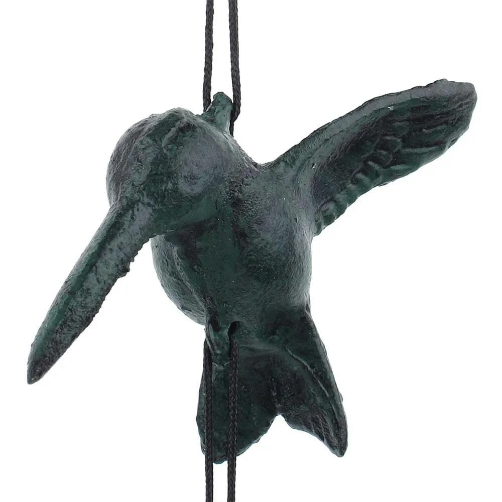 QXDZSW - Scacciapensieri in metallo a forma di uccello, facile da usare, decorazione per casa, giardino, cortile