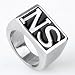 Imagen de HIJONES Anillos Biker de Acero Inoxidable para Hombre