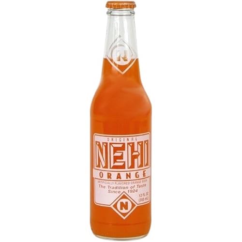 Nehi Soda de naranja, 12 onzas (6 botellas de vidrio)