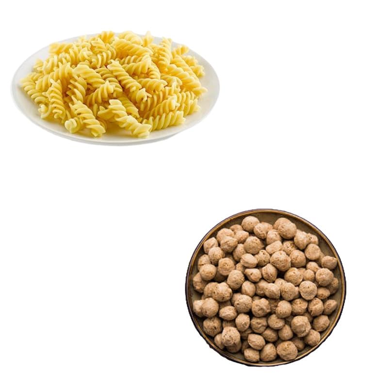 Pure Crunch Delights Combo Pack Of Spring Pasta And Small Soyabean With Masala