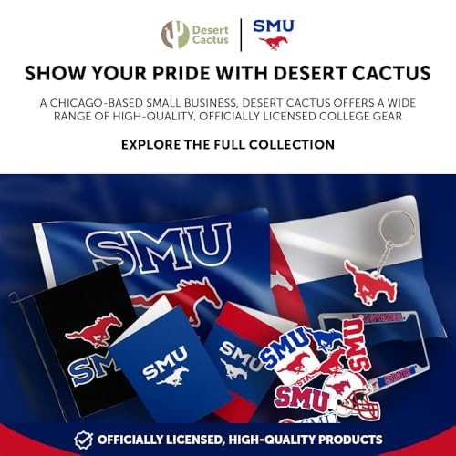 Desert Cactus Southern Methodist University Snapback Hat miniatura 5