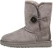 UGG Female Bailey Button II Classic Boot, Grey, 5 (UK)