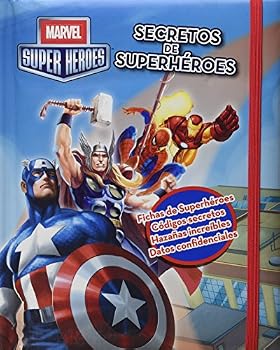 Hardcover Secretos de superheroes - marvel super heroes [Spanish] Book