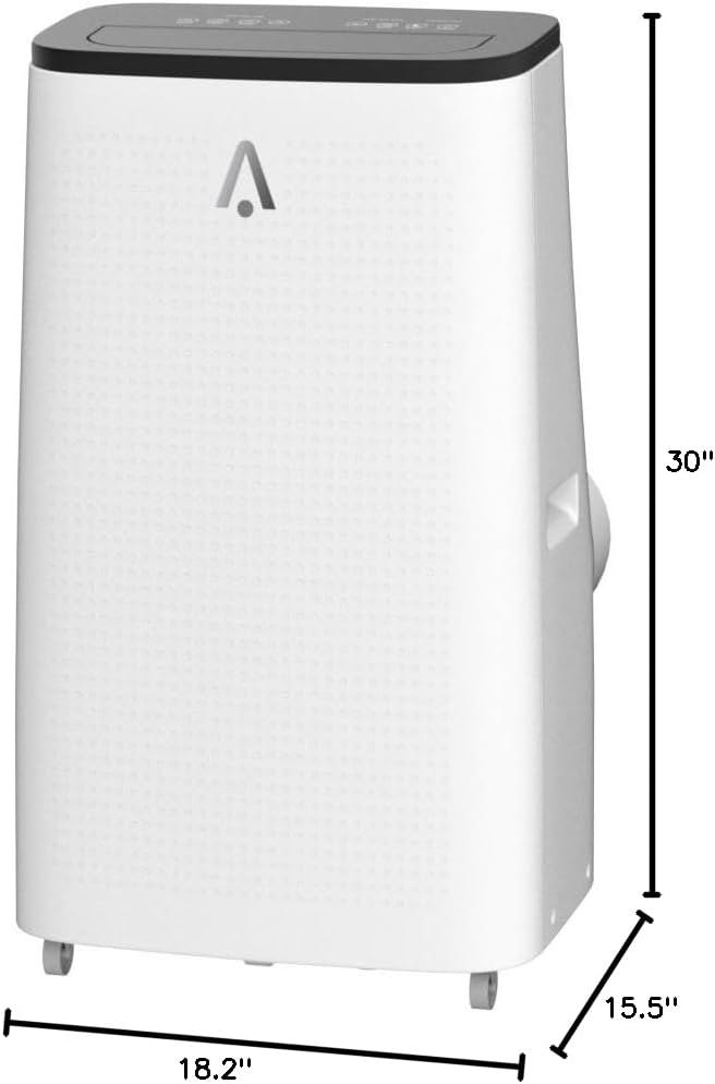 Acekool PAC Portable Air Conditioner dimensions diagram