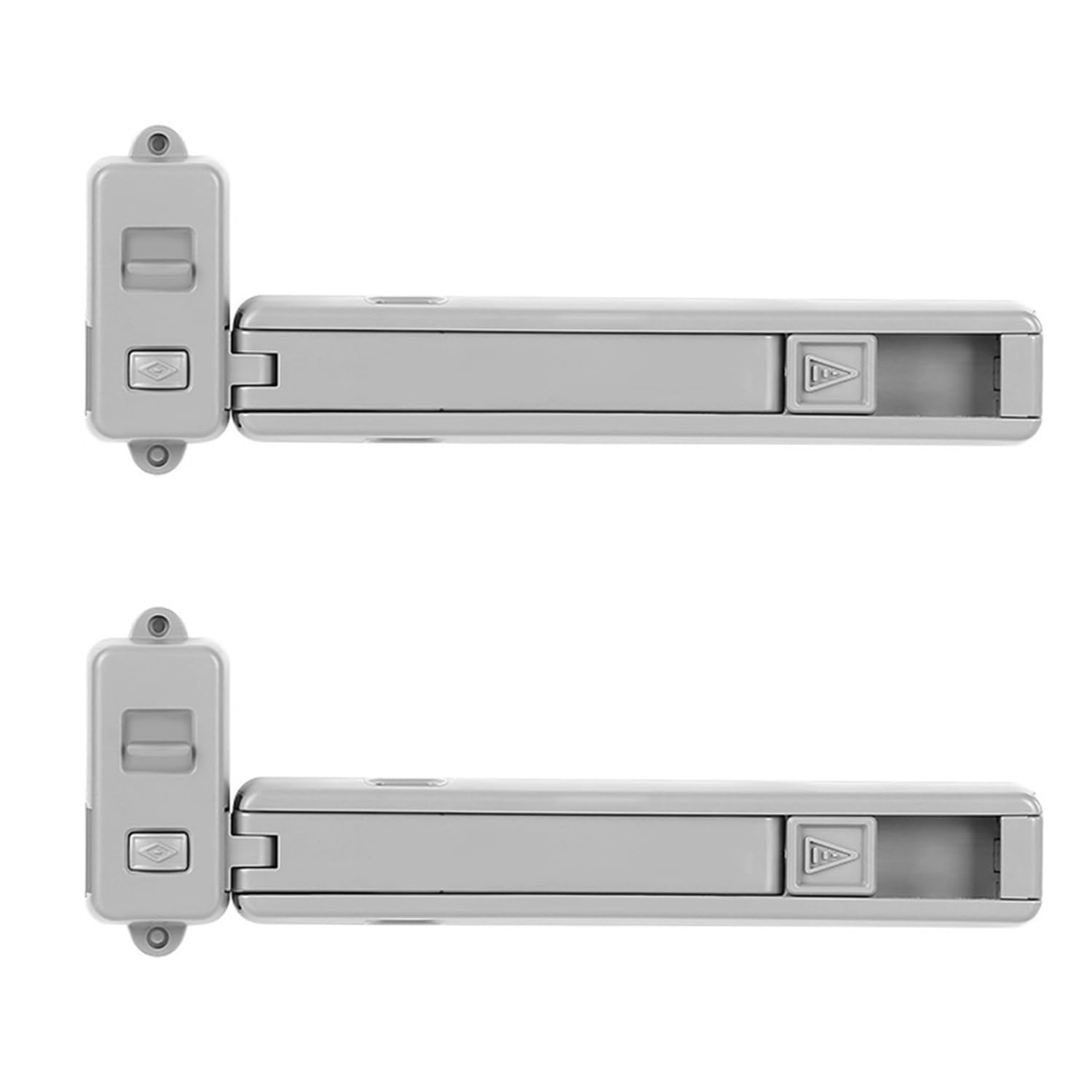 MXGHWG 2 Pieces Of Window Safety Locks, Sliding Window Limiters, Anti-Fall Protection Devices, Anti-Theft Child Safety Locks.