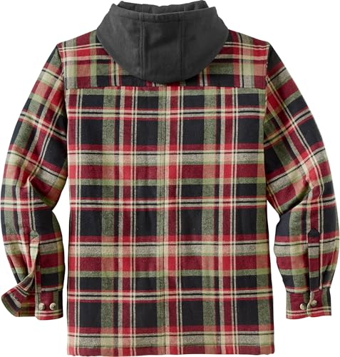 Image of Legendary Whitetails Mens Maplewood Hooded Shirt Jacket