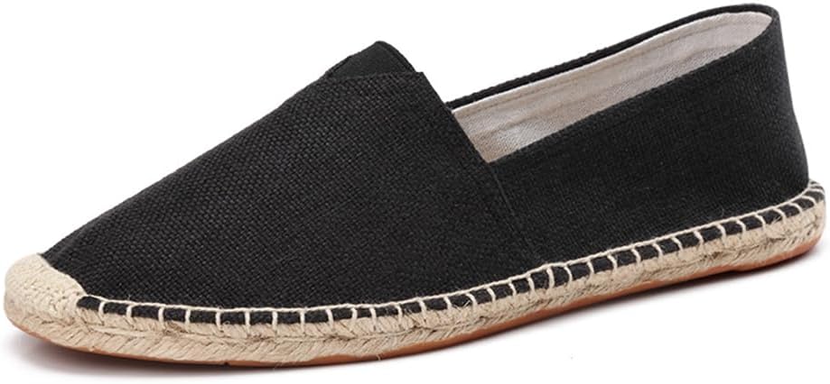 Canvas Shoes Espadrilles for Men Women Casual Slip on Loafer Flat Driving Sneakers