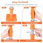 4PCS House Jacks for Leveling Crawlspace 17''-31''Adjustable Floor Support - Image 3