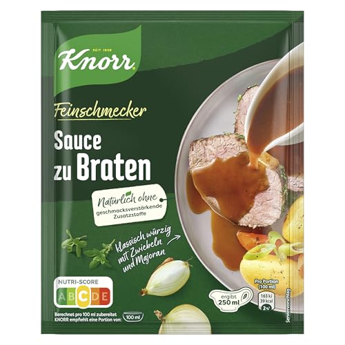 Knorr Feinschmecker Sauce zu Braten extra fein ergibt 250 ml Knorr Feinschmecker Sauce zu Braten extra fein ergibt 250 ml