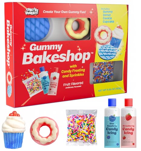 Gummy Bakeshop Candy Kit – Gummy Donut, Cookie & Cupcake