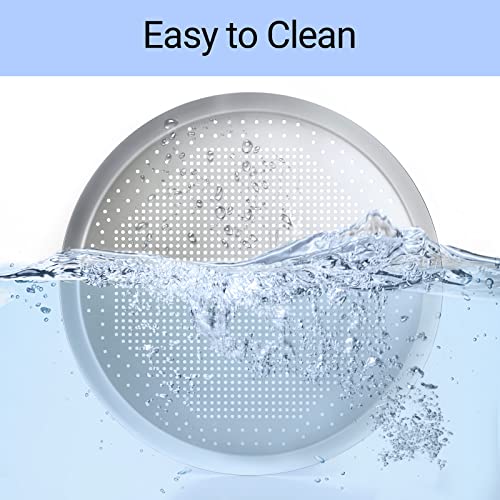 Beasea Pizza Oven Pan, 14 Inch Pizza Crisper Pan With Holes, Round Pizza Tray Perforated Pizza Pan Heavy Duty Aluminum Alloy Pizza Crisper Pan Pizza Baking Tray Bakeware For Home Restaurant Kitchen #TOP3