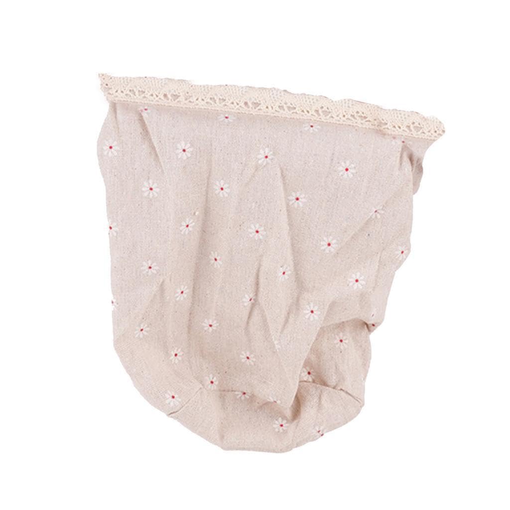 Fodera per cestino da bicicletta, accessori per bici con design intrecciati, offre spazio pratico per riporre i giocattoli dei bambini quando va in bicicletta, Beige, 23x19x16.5 cm