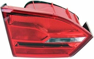 for VW for Jetta TDI Comfortline/TDI Highline 2011 & Comfort TDI 2014 & TDI S/TDI SE/TDI SEL/Trendline TDI 2015 Inner Taillight Taillamp Rear Brake Light Lamp Driver Side Plastic
