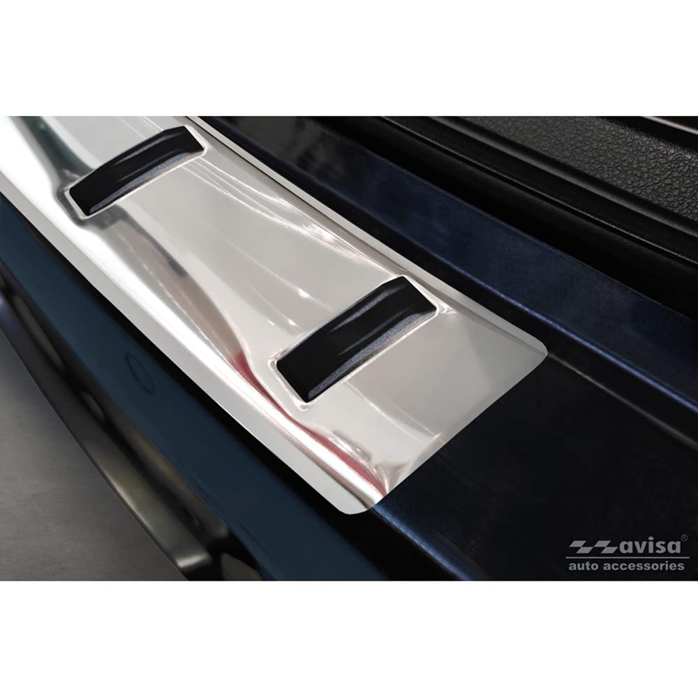 Avisa Ochraniacz na tylny zderzak ze stali nierdzewnej kompatybilny z BMW serii 3 (F31) Touring (w tym M-pack) 2012-2015 i Facelift 2015-2019 "STRONG EDITION"