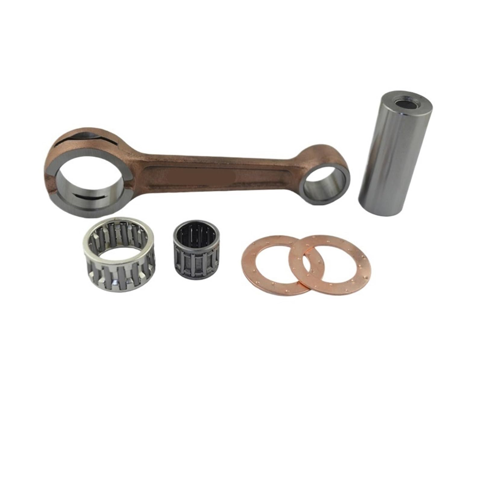 Biela de motocicleta CR125 en acero forjado para motor de carreras de dos tiempos