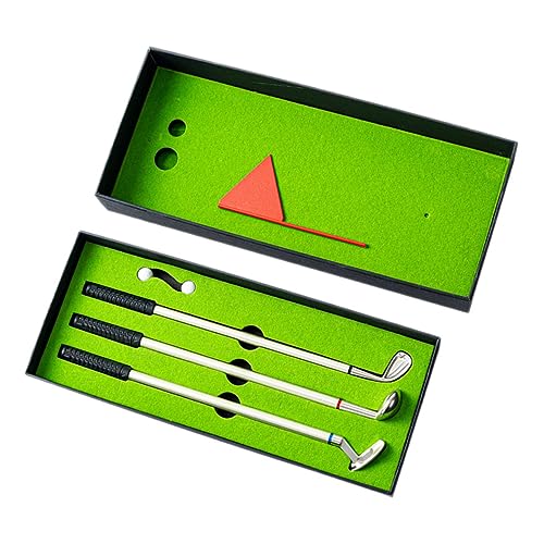 Juego de bolígrafos de golf Artibetter para entrenar y relajarte en tu escritorio
