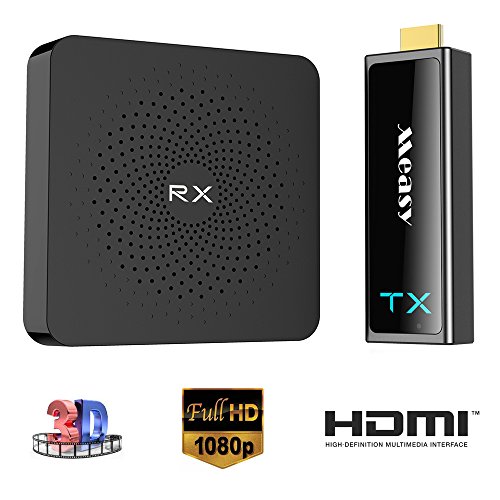 measy Wireless HDMI Transmitter Receiver Wireless HDMI Extender Support FHD 1080p 3D Video