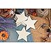 Juvale Wooden Stars for Crafts - 24-Pack, 3.9In x 3.9In x 0.1In, Unfinished Poplar Wood - DIY Ornaments & Decorations - Wooden Star Shapes & Unfinished Wood Cutouts
