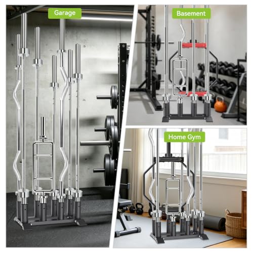 Lifeswell Vertical Barbell Rack, Barbell Storage Holder for 2" Olympic Bars by Lifeswell - Used condition - Image 6