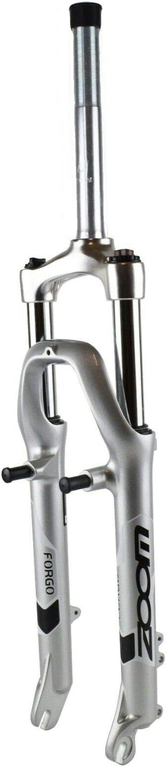 wheelsON 26 inch Zoom Suspension Fork 1 1/8 inch 210mm Threaded Steerer Disc Brake V-Brakes