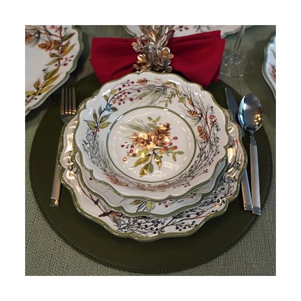   Certified-International-Winter-Forest-12-Pc-Dinnerware-Set-Service-for-4