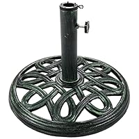 Algopix Similar Product 13 - Sunnydaze 24lb Cast Iron Patio Umbrella