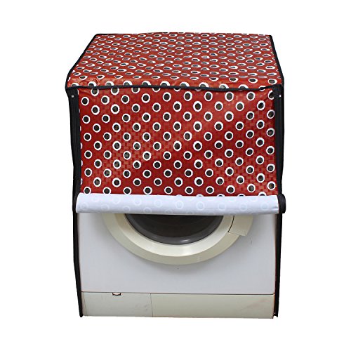 Image of Lithara Waterproof Front Load Washing Machine Cover For 5 Kg, 5.2 Kg, 5.5 Kg (Design 11)