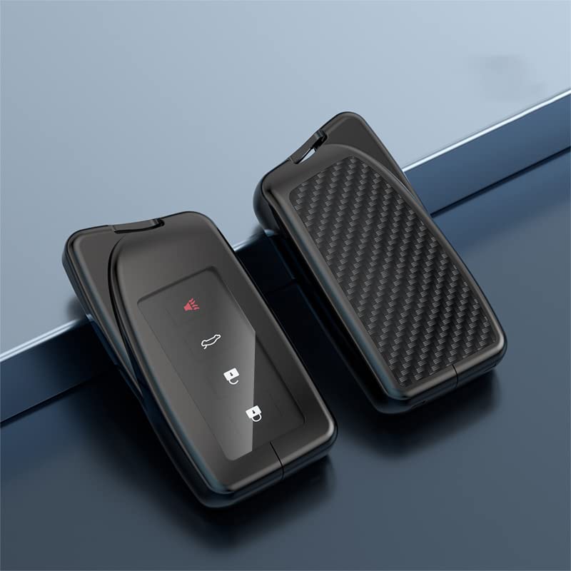 Coque de clé 3/4 boutons avec porte-clés pour Lexus NX UX GX RX LX GS ES