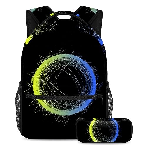 Sac à dos technologique ado et grand cartable multicolore pour voyage scolaire