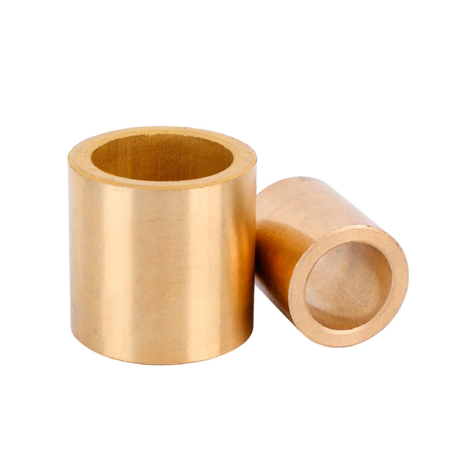 QAZYUIENW 10pcs FU1 FU-1 Sleeve Sintered Bronze Bushing 4mm 5mm 6mm 8mm 10mm 12mm ID Self Lubricating Bearing