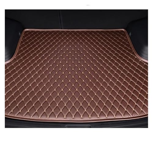 Alfombrilla Maletero Coche para A5 Sedan para Sportback Dos Puertas 2017 2018 2019 2020 2021 Forro Carga Alfombra Accesorios Interiores Cubierta Estera Maletero Coche Alfombrilla Maletero(Brown)
