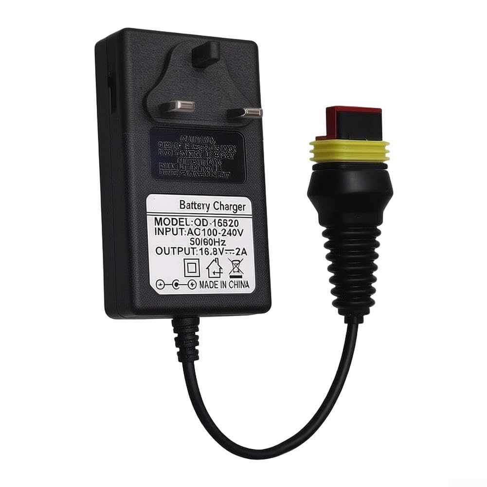 Cargador 28V 1.3A para cortadoras de césped robóticas para cable 20cm