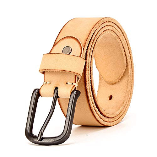 Ceinture d'hommes fait main au design vieux cowboy authentique et robuste