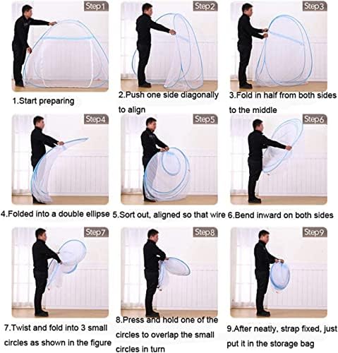 Stay Protected Style with CdyBox Mosquito Tent (Gray, 1.5X2.0m)