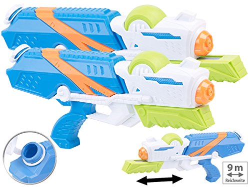 Wasserpistole Speeron Spritzpistole für Kinder im 2er-Set XL