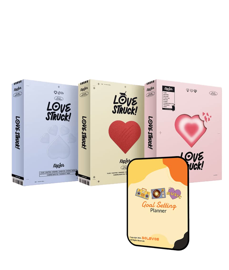 Kep1er Album - LOVESTRUCK! EYE CONTACT+LOVE STRIKE+FIRST BLUSH