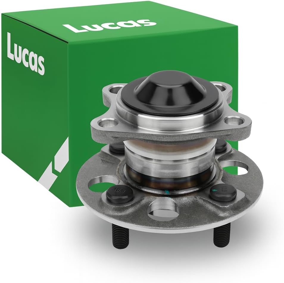 LUCAS LWBH995325 Rear Wheel Hub and Bearing Assembly fits for 2006-2008 for Toyota Yaris (4 Lug Non-ABS)