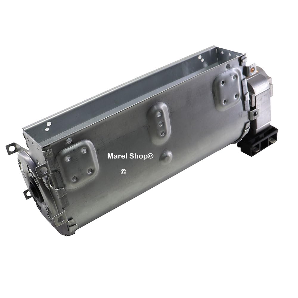 Marel Shop® - Ventola Ventilatore Tangenziale Alte Temperature per Stufe e Camini Dimensioni Bocchetta 40 x 180 mm
