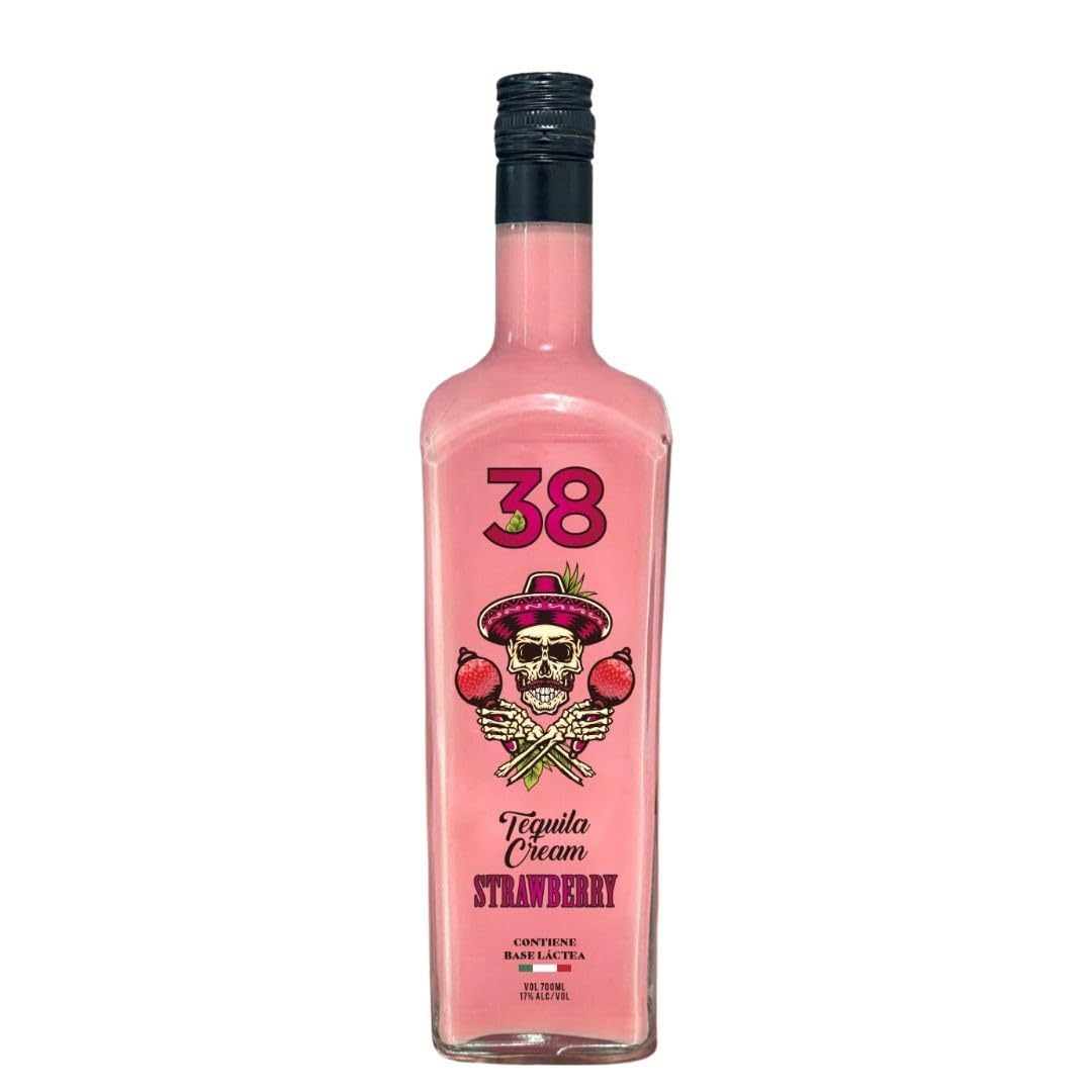 Destilerias Espronceda Cream Tequila 38 Strawberry Liqueur