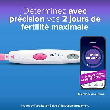 Clearblue Digital Ovulation Test, Helps You Design, Proven, 1 Digital Device and 20 Tests