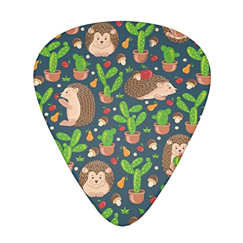 Lot de 12 médiators mignons en forme de cactus et champignons – Cadeau unique pour guitare basse électrique et acoustique - Les Beatles, Paul McCartney, John Lennon, RIngo Starr, George Harrison Lot de 12 médiators mignons en forme de cactus et champignons - Cadeau unique pour guitare basse électrique et acoustique