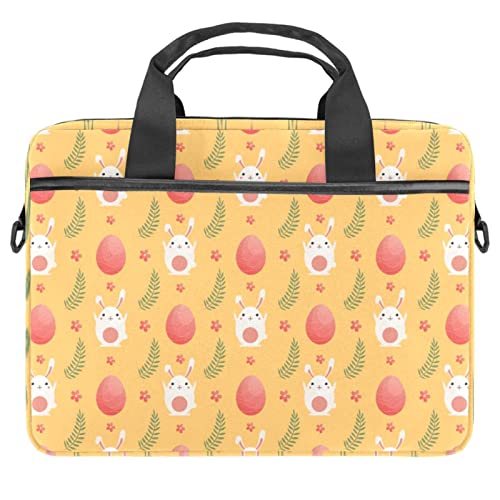 Sacoche à bandoulière pour ordinateur 13 à 14.5 pouces motif tulipes