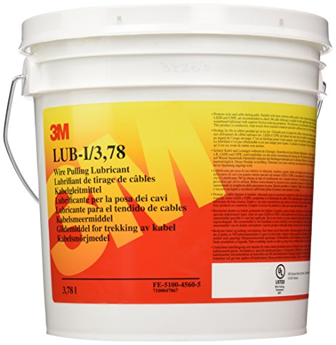 3M FE510045605 Scotch LUB-I Lubricante para el Tendido de Cables, 3,78 litros, 1 bidón
