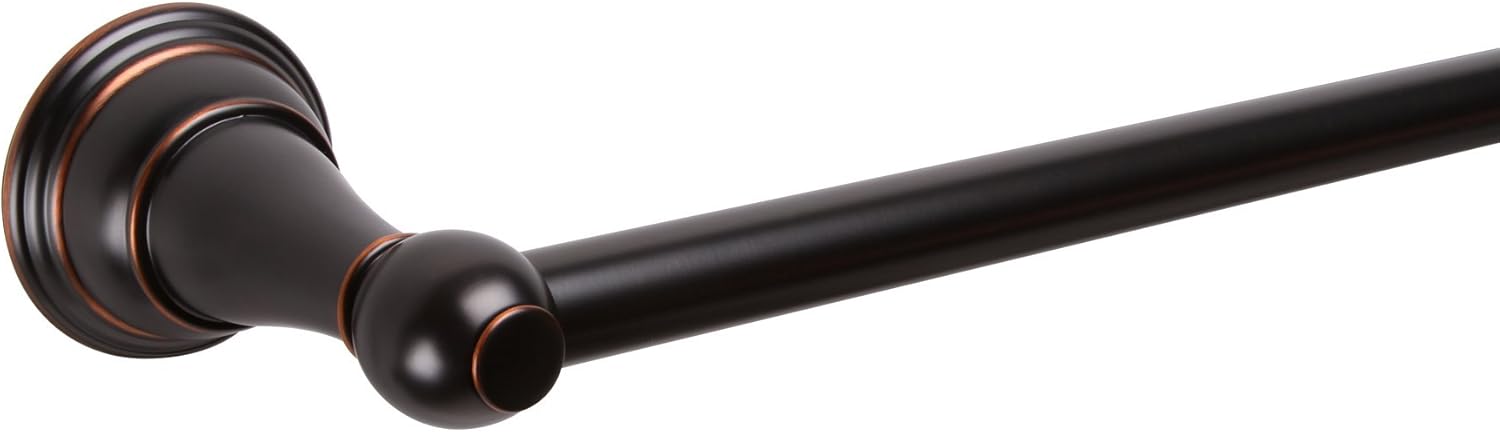 Wellington Towel Bar, 24", Parisian Bronze
