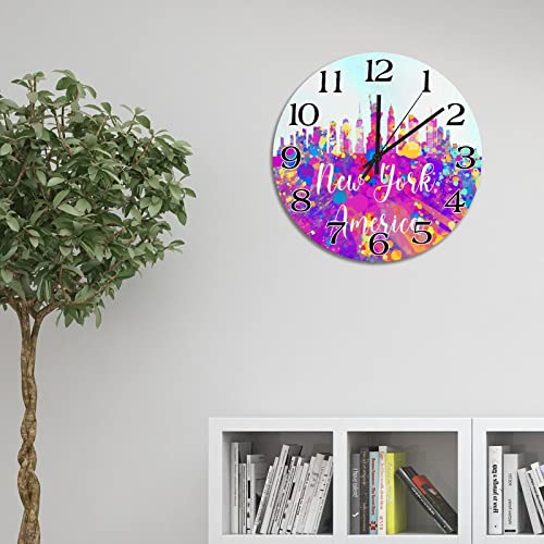 Horloge murale chaleureuse style ferme décoration maison cocooning - 3