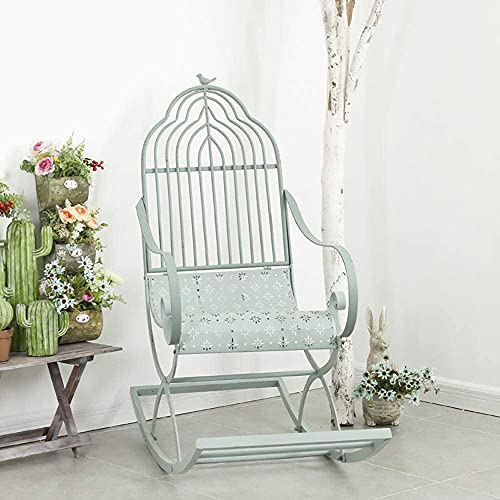 Banco de pátio para banco ao ar livre, móveis de varanda dianteira, cadeira de balanço de pátio GMet