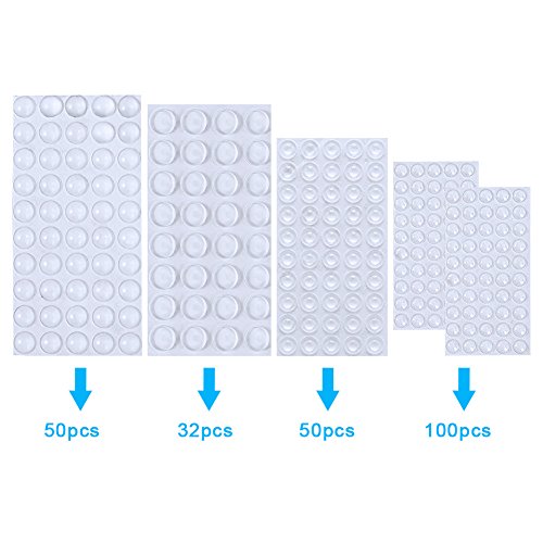 Bumpon transparente adhésifs haut de gamme avec butées de protection de luxe - 3