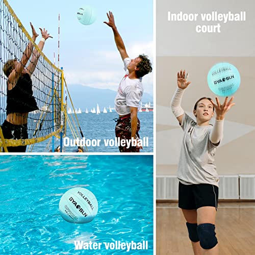Byaosun Soft Official Volleyball For Indoor Outdoor Beach, Size 5 Training Volleyball For Beginner Teenager Adult #TOP5